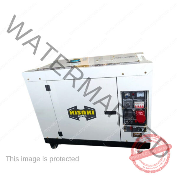 13KVA Hisaki HK13000SNA-D Single/Three Phase Diesel Generator