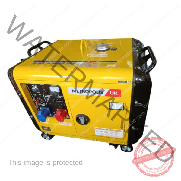 10KVA Metropolis MT9000SNA-D Single/Three Phase Diesel Generator