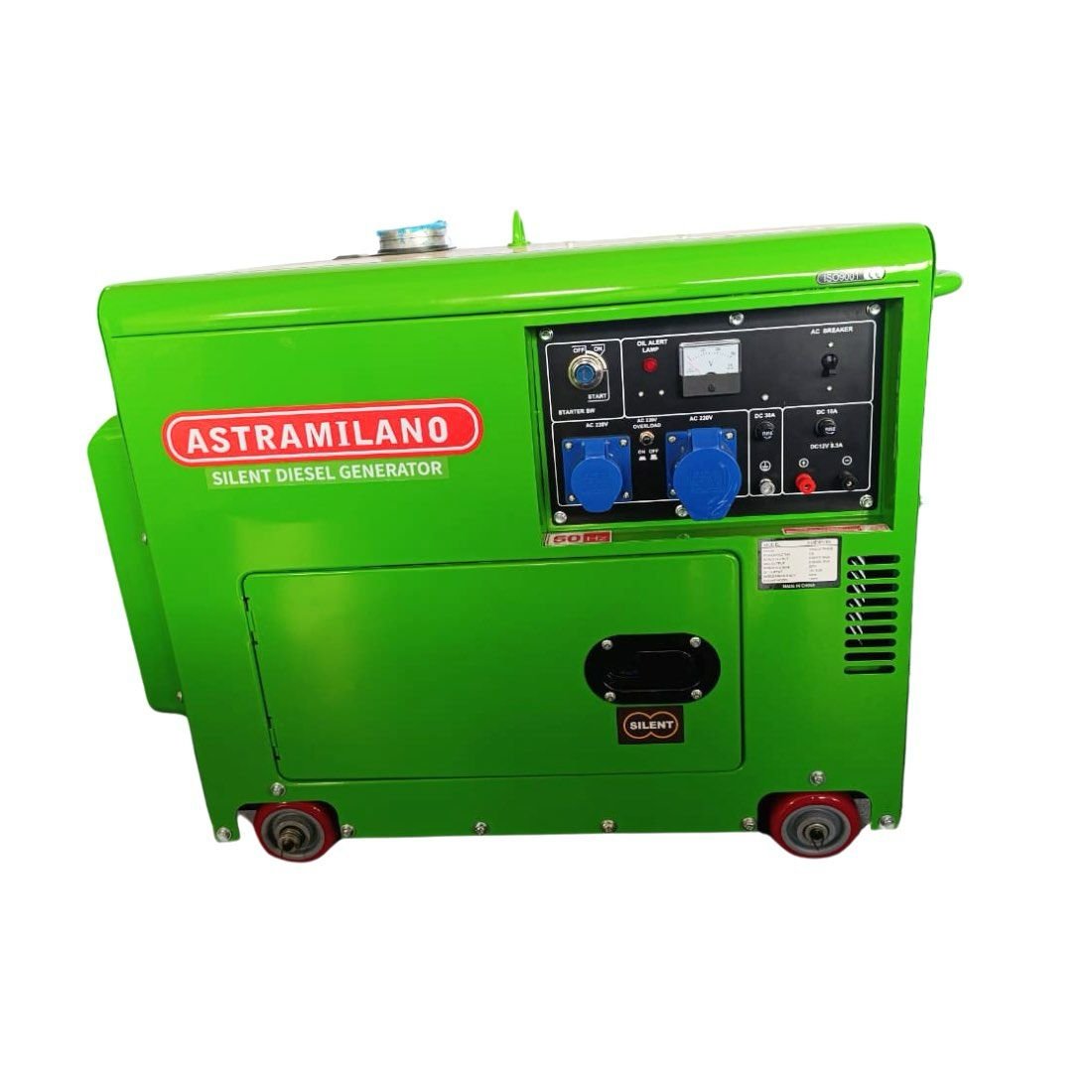 7.5KVA Astramilano AMD8500S Silent Diesel Power Generator