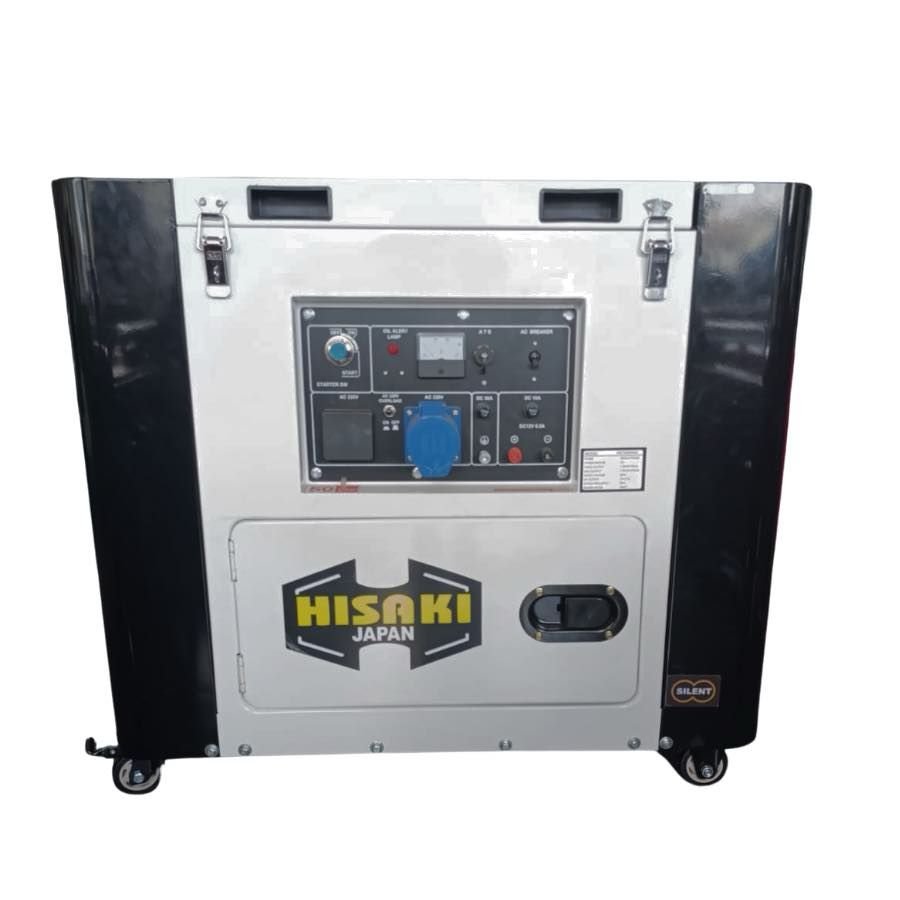 8.75KVA Hisaki HK700SNA Single Phase Generator - Image 2