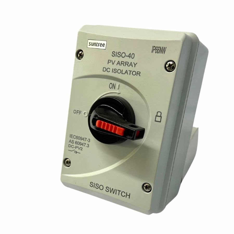 Suntree PV Disconnect 1000VDC, 32 AMPS - Image 2